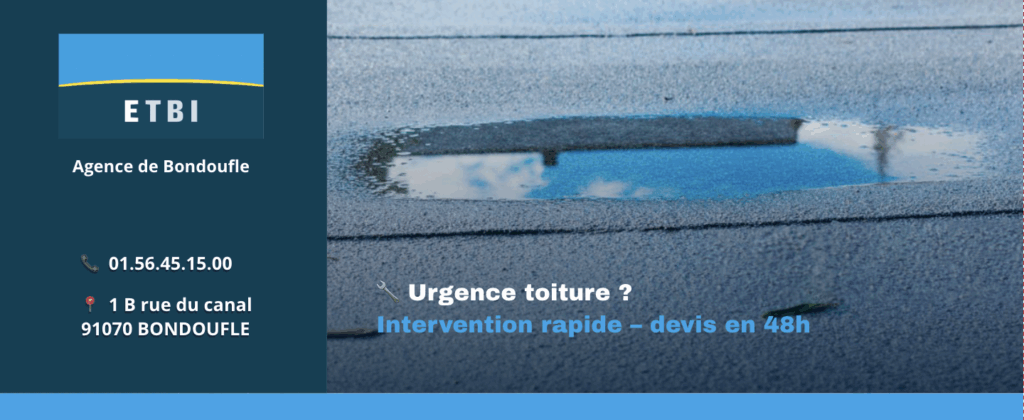 FUITE-PLUIE-URGENCE-TOITURE-TERASSE-YVELINE-ETANCHEITE-ETBI - BONDOUFLE